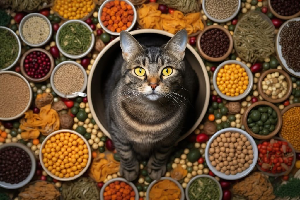 Illustration des 7 aliments dangereux pour les chats à éviter, pour une meilleure santé féline